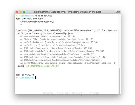 ECMAScript 新提案:JSON模块 1 ECMAScript 新提案:JSON模块 1