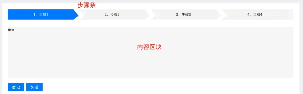 React实现步骤条组件封装 1 React实现步骤条组件封装 1